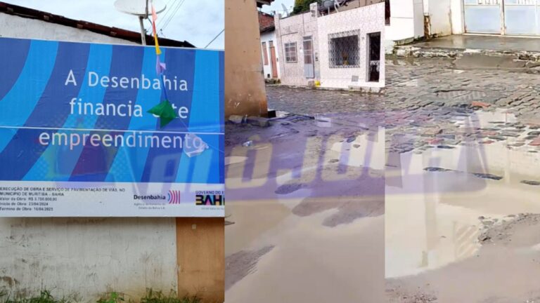 cade-a-prefeitura?-calcamento-inacabado-na-rua-risca-faca-causa-revolta-em-muritiba;-veja-o-video