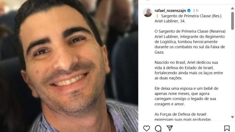 Soldado brasileiro que lutava no Exército de Israel é morto em Gaza soldado-brasileiro-que-lutava-no-exercito-de-israel-e-morto-em-gaza