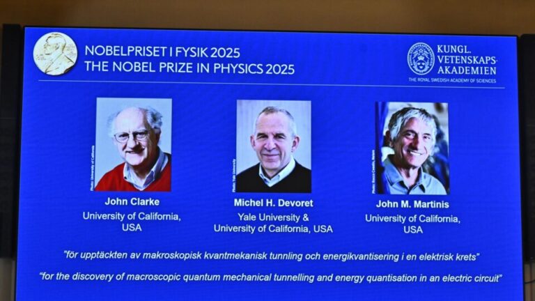 Nobel de física vai para trio que desenvolveu trabalhos em mecânica quântica nobel-de-fisica-vai-para-trio-que-desenvolveu-trabalhos-em-mecanica-quantica