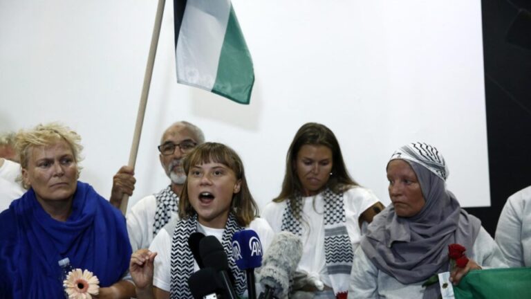 Após ser deportada, Greta acusa Israel de tentar eliminar população de Gaza apos-ser-deportada,-greta-acusa-israel-de-tentar-eliminar-populacao-de-gaza