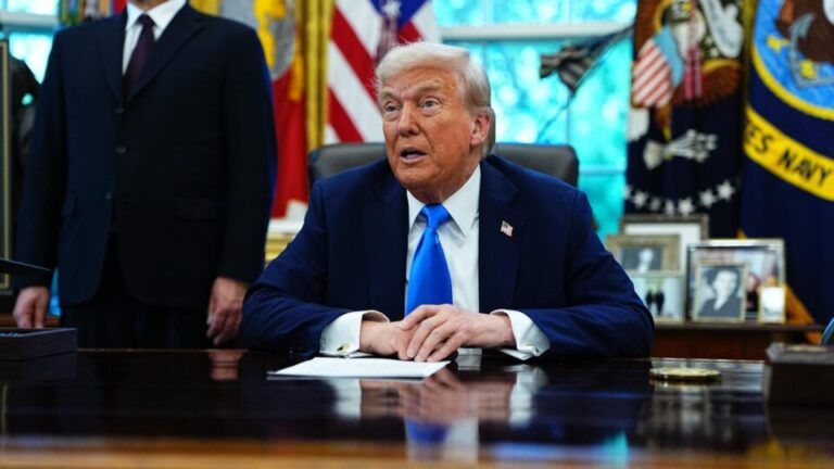 Trump diz que Espanha deveria ser expulsa da Otan por não cumprir meta de gastos em defesa trump-diz-que-espanha-deveria-ser-expulsa-da-otan-por-nao-cumprir-meta-de-gastos-em-defesa