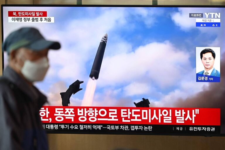 Coreia do Norte dispara mísseis balísticos e deixa Coreia do Sul em alerta coreia-do-norte-dispara-misseis-balisticos-e-deixa-coreia-do-sul-em-alerta