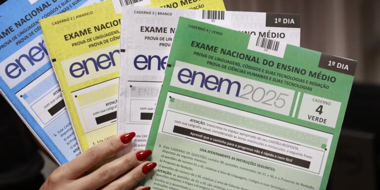 enem-2025:-divulgados-gabaritos-e-cadernos-de-provas-do-2o-dia