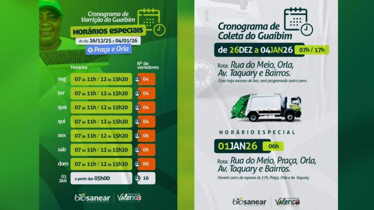 prefeitura-de-valenca-e-biosanear-divulgam-horarios-de-coleta-de-lixo-durante-o-recesso