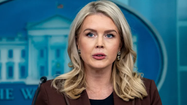 “vergonha”.-leavitt-abandona-conferencia-apos-questao-sobre-renee-good