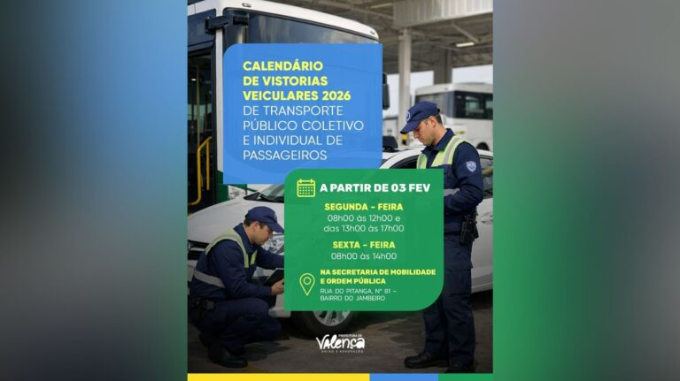 prefeitura-de-valenca-divulga-calendario-de-vistorias-veiculares-2026