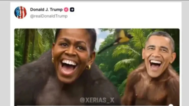 trump-recua-e-apaga-video-racista-que-mostra-barack-e-michelle-obama-como-macacos