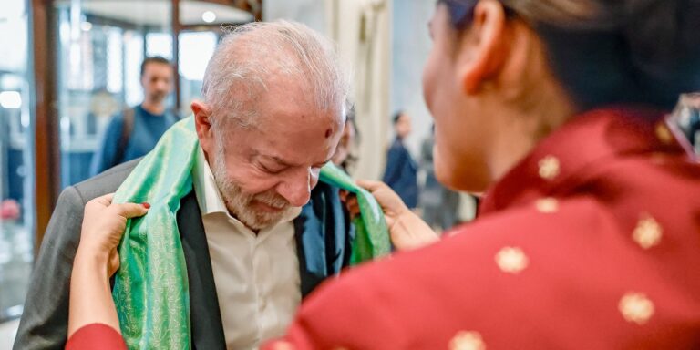 Lula chega àÍndia e primeiro compromisso é cúpula sobre IA lula-chega-aindia-e-primeiro-compromisso-e-cupula-sobre-ia