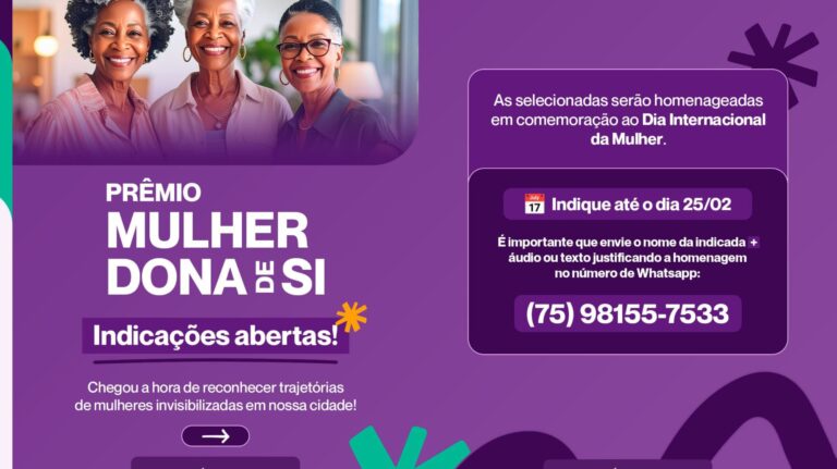 premio-mulher-dona-de-si-recebe-indicacoes-da-comunidade-em-valenca