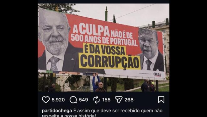Lula é alvo de protesto da direita portuguesa no dia da posse de novo presidente socialista lula-e-alvo-de-protesto-da-direita-portuguesa-no-dia-da-posse-de-novo-presidente-socialista
