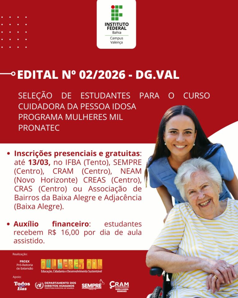 ifba-valenca-abre-inscricoes-para-curso-de-cuidadora-da-pessoa-idosa-com-80-vagas-para-mulheres