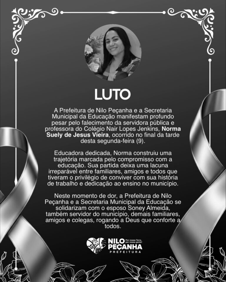 prefeitura-de-nilo-pecanha-lamenta-falecimento-da-professora-norma-suely-de-jesus-vieira