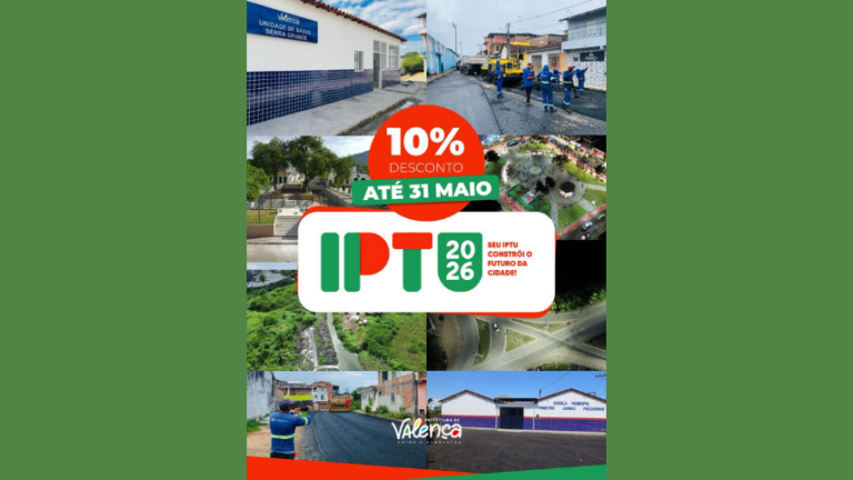 iptu-2026-ja-esta-disponivel:-aproveite-o-desconto-e-contribua-com-o-desenvolvimento-de-valenca