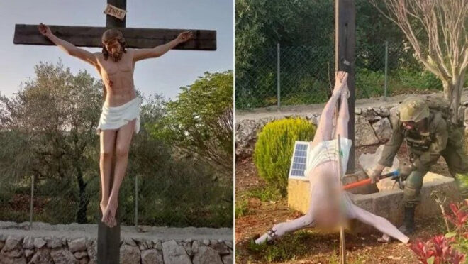 Netanyahu condena ação de soldado que atacou estátua de Jesus no Líbano netanyahu-condena-acao-de-soldado-que-atacou-estatua-de-jesus-no-libano