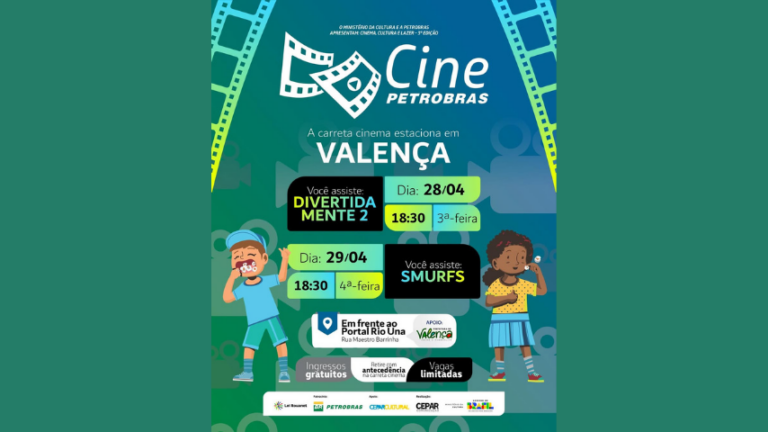 cine-petrobras-chega-a-valenca-com-sessoes-gratuitas-para-toda-a-familia