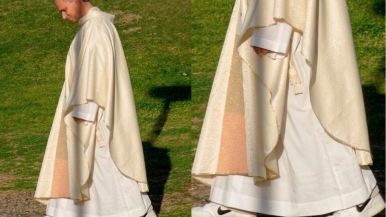 Documentário do Vaticano mostra Leão XIV usando tênis Nike documentario-do-vaticano-mostra-leao-xiv-usando-tenis-nike