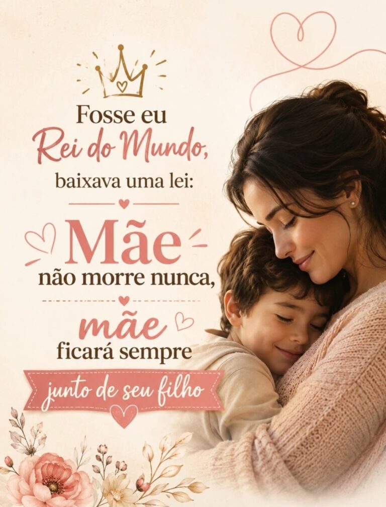 fosse-eu-rei-do-mundo,-baixava-uma-lei:-mae-nao-morre-nunca,-mae-ficara-sempre-junto-de-seu-filho