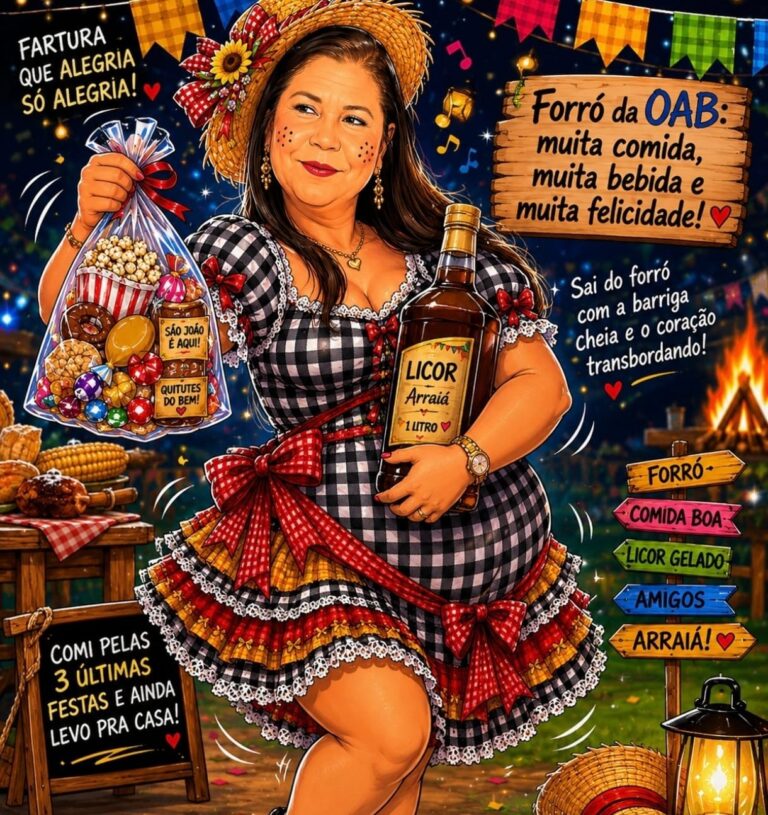 Forró da OAB: Quando tem muita comida e bebida, Até a Crítica Entra em Recesso! forro-da-oab:-quando-tem-muita-comida-e-bebida,-ate-a-critica-entra-em-recesso!