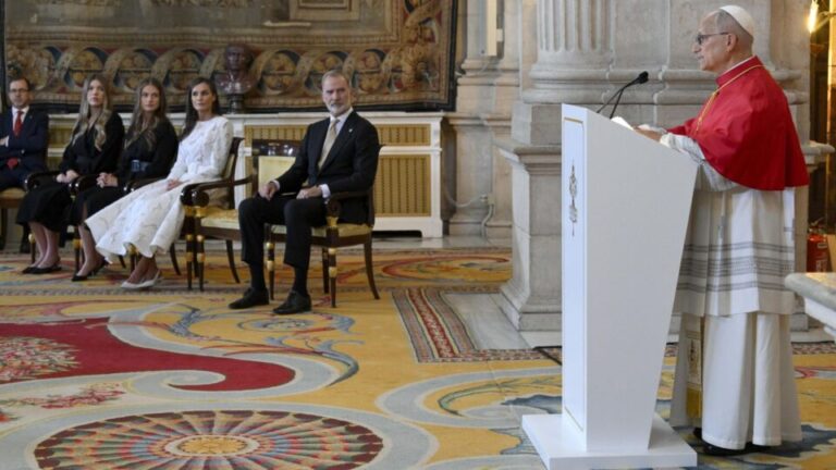 Leão XIV pede reconciliação e cooperação em discurso a autoridades na Espanha leao-xiv-pede-reconciliacao-e-cooperacao-em-discurso-a-autoridades-na-espanha