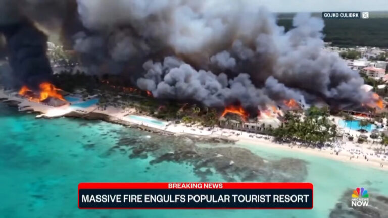 incendio-em-resort-de-luxo-no-caribe-mata-turista-e-forca-retirada-de-1,7-mil-pessoas