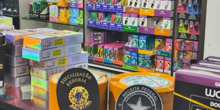 Anvisa e Receita Federal apreendem 25 mil cigarros eletrônico anvisa-e-receita-federal-apreendem-25-mil-cigarros-eletronico