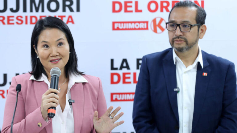 Keiko promete união após ser matematicamente eleita no Peru keiko-promete-uniao-apos-ser-matematicamente-eleita-no-peru