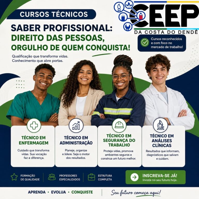 ceep-da-costa-do-dende-abre-inscricoes-para-sorteio-de-vagas-em-cursos-tecnicos-gratuitos