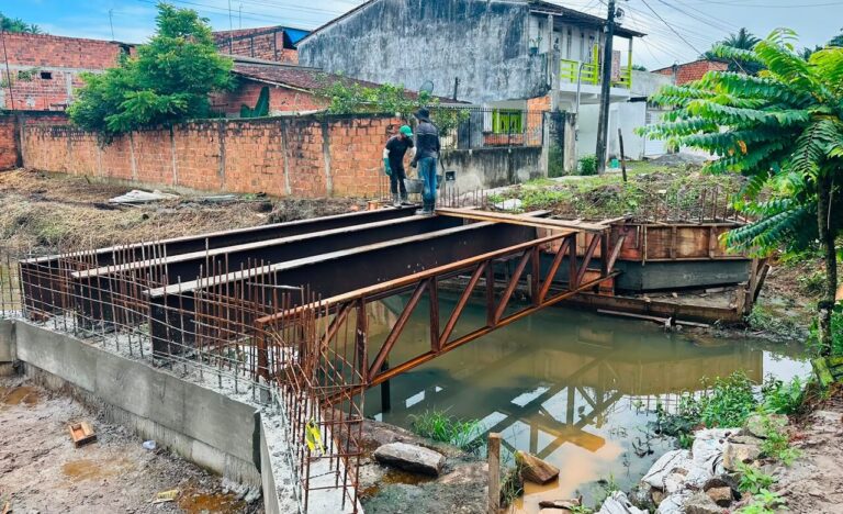 Concretagem marca avanço na construção da Ponte sobre o Canal Estância Azul concretagem-marca-avanco-na-construcao-da-ponte-sobre-o-canal-estancia-azul