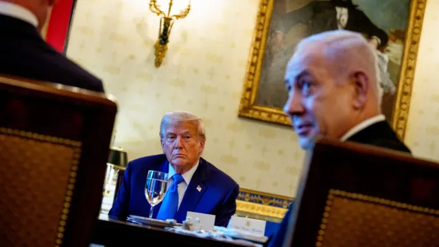 Trump Exige Paz Com Israel Em Acordo Nuclear Com A Arábia Saudita trump-exige-paz-com-israel-em-acordo-nuclear-com-a-arabia-saudita