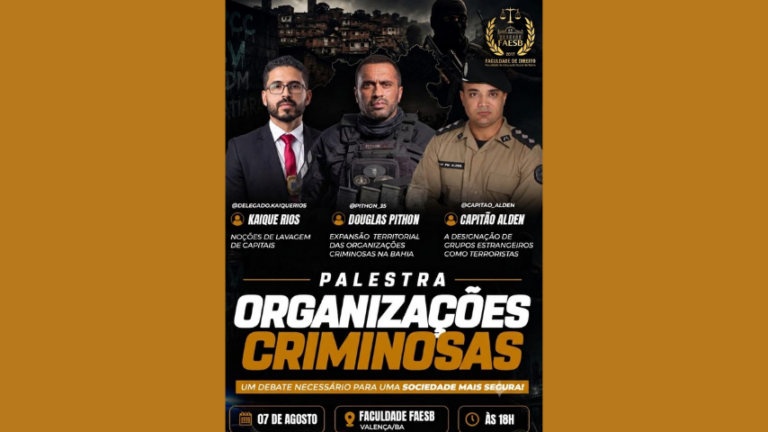 FAESB promove palestra sobre organizações criminosas com especialistas em segurança pública faesb-promove-palestra-sobre-organizacoes-criminosas-com-especialistas-em-seguranca-publica