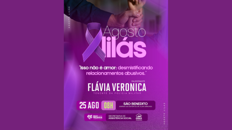 agosto-lilas:-sao-benedito,-em-nilo-pecanha,-recebe-palestra-sobre-relacionamentos-abusivos