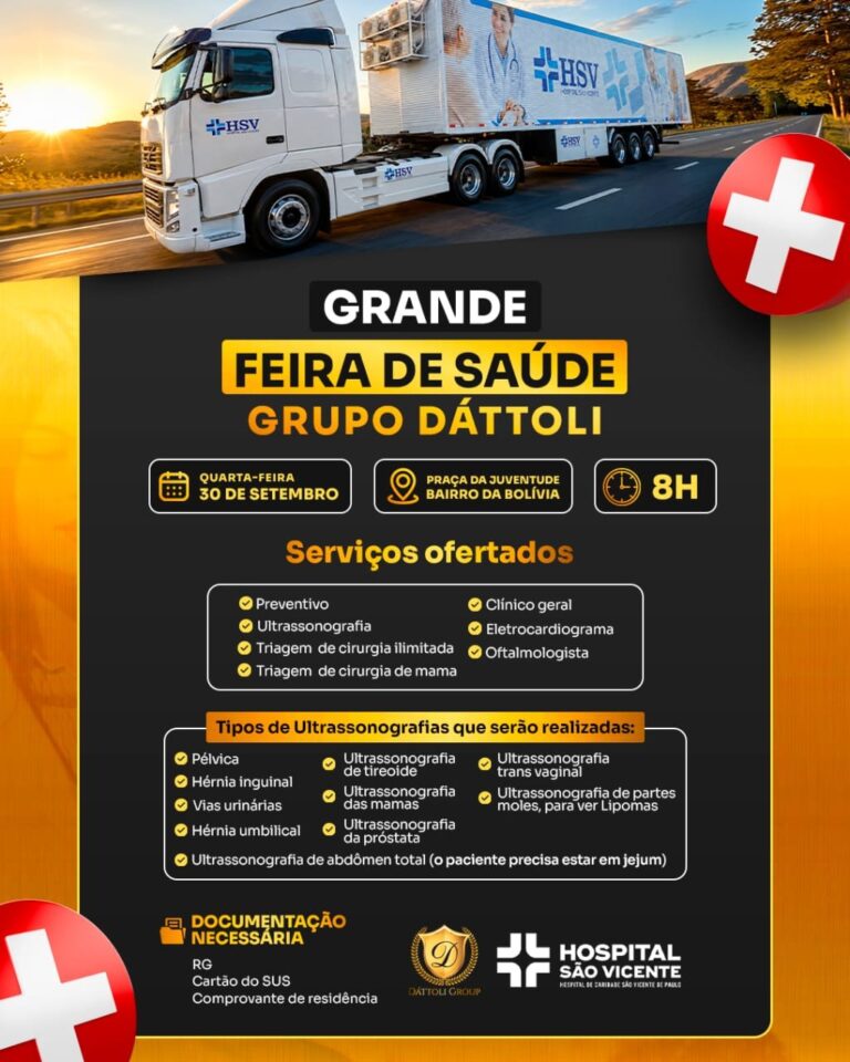 Grupo Dáttoli realiza grande Feira de Saúde em Valença nesta quarta-feira, 30 de setembro grupo-dattoli-realiza-grande-feira-de-saude-em-valenca-nesta-quarta-feira,-30-de-setembro